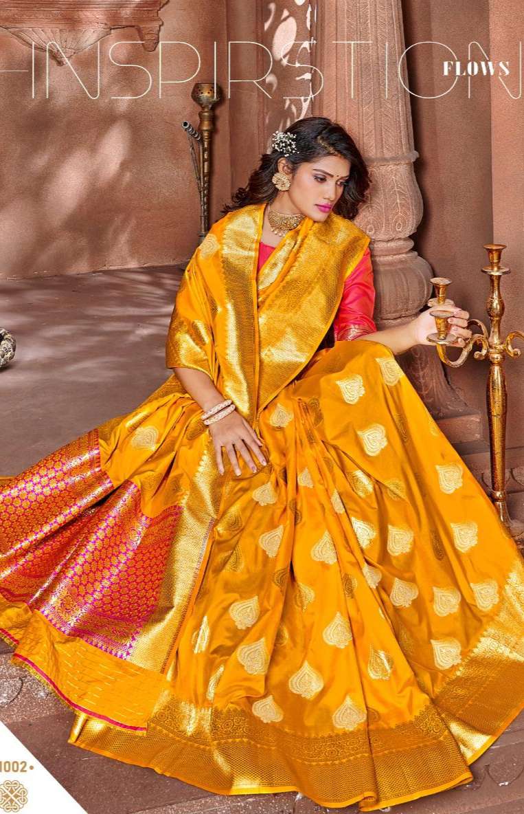 Buy Virasat Silk Rajyog Online Wholesale Designer Silk Saree